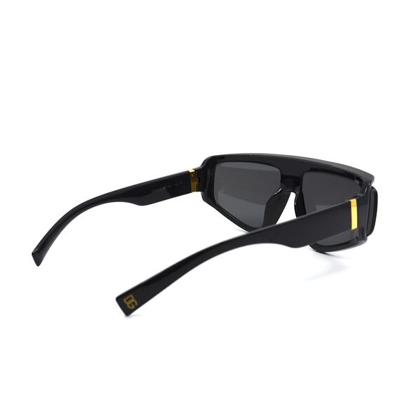 DOLCE&GABBANA DG6177 501/87 BLACK GREY UNISEX AUTHENTIC SUNGLASSES - Picture 7 of 14